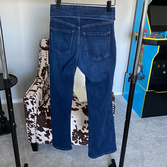 Express flat front pocket flare jeans - Picture 4 of 6